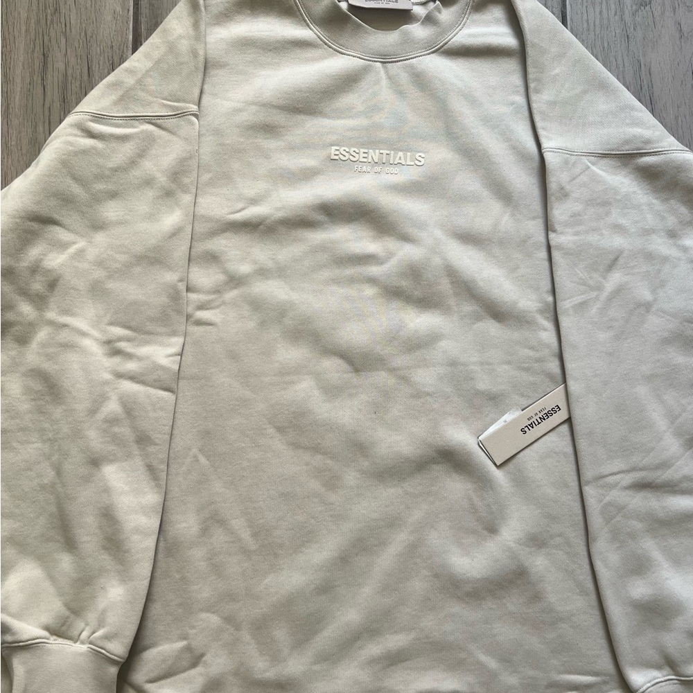 Essentials Fear of God Cream Sweatshirt